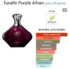 Turathi Purple Afnan para Mujeres