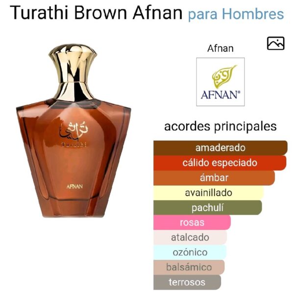 Turathi Brown Afnan para Hombres