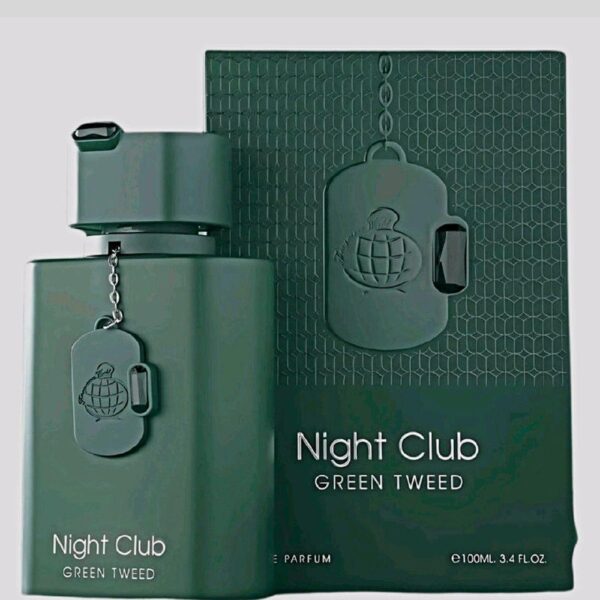 Night Club Green Tweed
