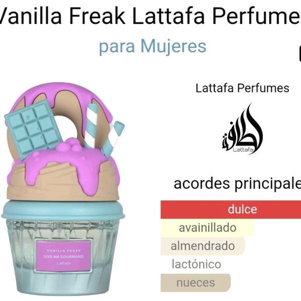 Vanilla Freak Lattafa Perfumes para Mujeres