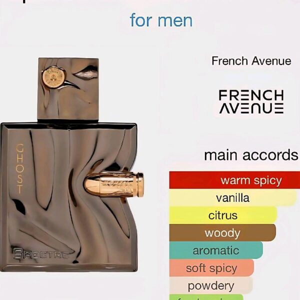 Spectre Ghost Perfume de Lujo para Hombres y Mujeres con Notas de Limón y Frescura
