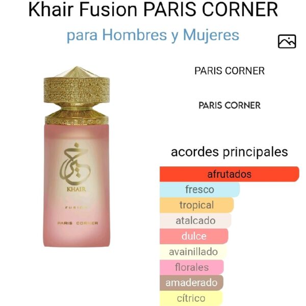 Khair Fusion PARIS CORNER para Hombres y Mujeres