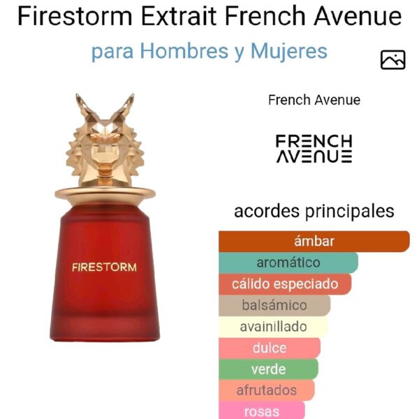 Firestorm Extrait French Avenue para Hombres y Mujeres