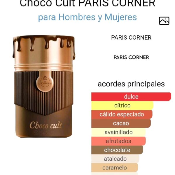 Choco Cult PARIS CORNER para Hombres y Mujeres