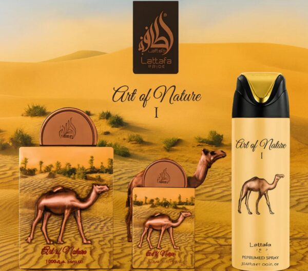 Lattafa Set de Perfume Art of Nature I con Fragancias Variadas y Diseño Elegante para Amantes de los Perfumes de Alta Gama