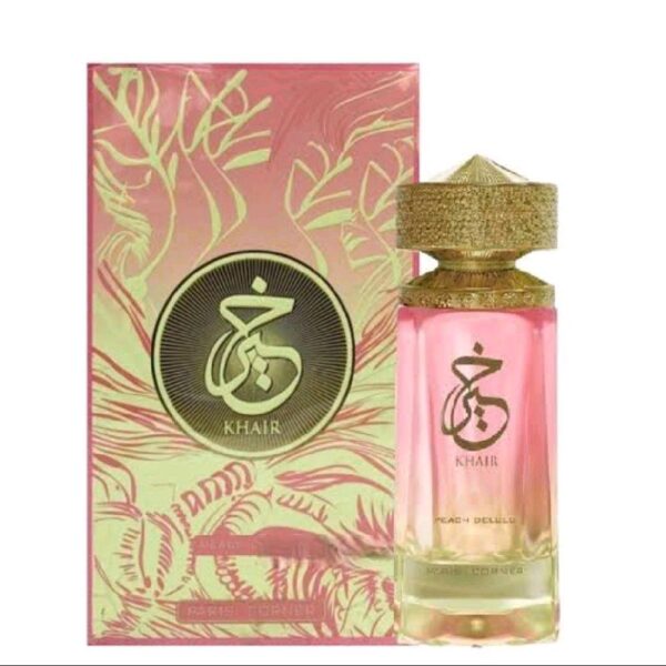 Khair Peach Delulu PARIS CORNER para Hombres y Mujeres