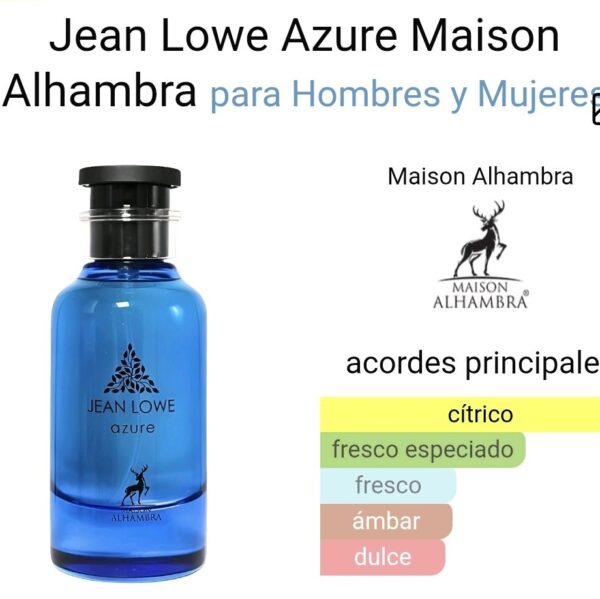Jean Lowe Azure Maison Alhambra para Hombres y Mujeres