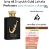 Ishq Al Shuyukh Gold Lattafa Perfumes para Hombres y Mujeres