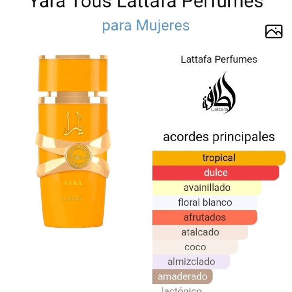 Yara Tous Lattafa Perfume aceite para Mujeres