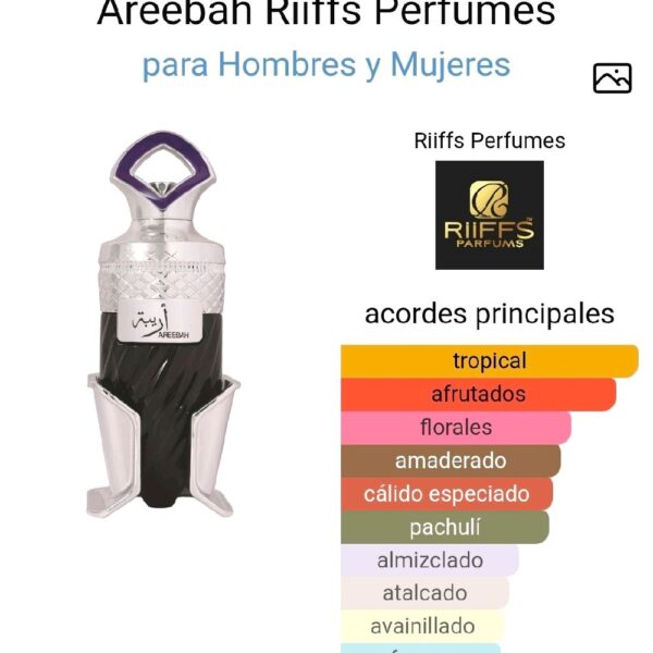 Areebah Riiffs Perfumes para Hombres y Mujeres