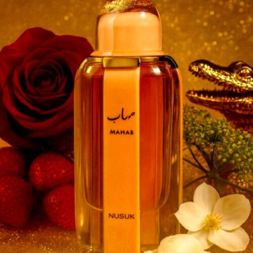 Mahab Nusuk para Hombres y Mujeres - Perfume Elegante con Notas de Rosa y Jazmín - Ideal para Ocasiones Especiales
