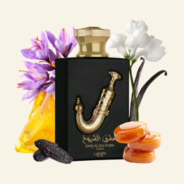 Ishq Al Shuyukh Gold Lattafa Perfumes para Hombres y Mujeres