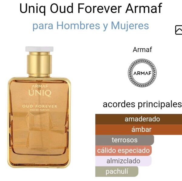 Uniq Oud Forever Armaf para Hombres y Mujeres