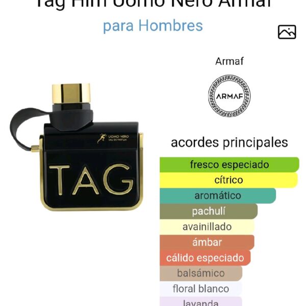 Tag Him Uomo Nero Armaf para Hombres