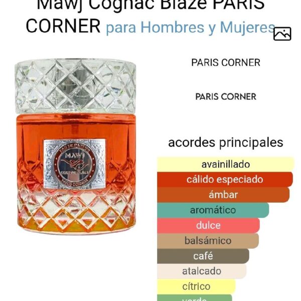 Mawj Cognac Blaze PARIS CORNER para Hombres y Mujeres