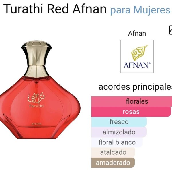 Turathi Red Afnan para Mujeres