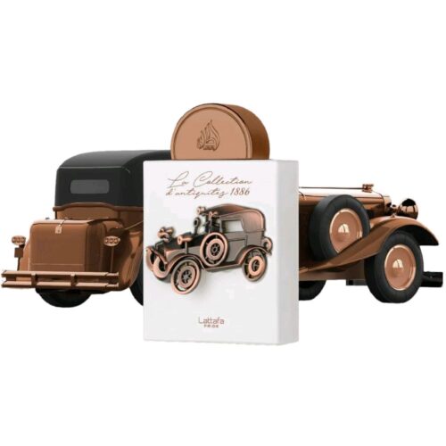 Lattafa La Collection d'antiquités 1886 Perfume de 100 ml con Notas de Bergamota y Mate para Sofisticación y Encanto Atemporal