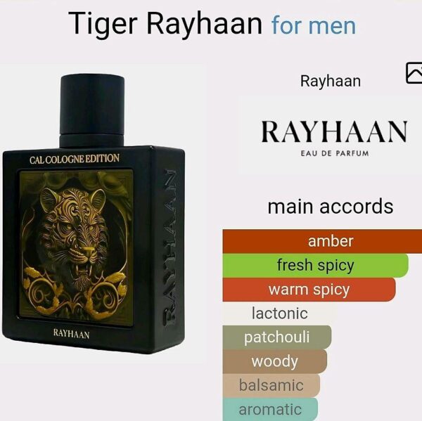 RAYHAAN Tiger Cal Cologne Edition