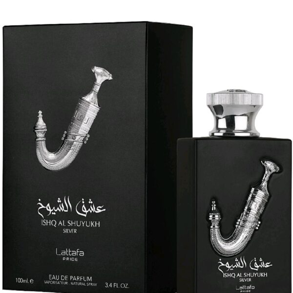 Ishq Al Shuyukh Silver Lattafa Perfumes para Hombres y Mujeres