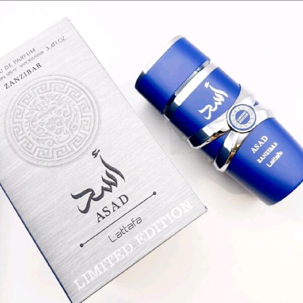 "Lattafa Asad Zanzibar ""Edición Limitada"" - Perfume de Alta Gama para Hombres y Mujeres"