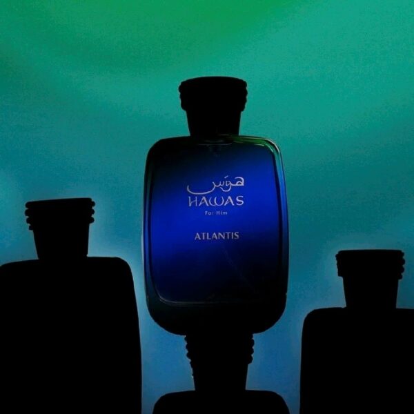 Hawas Atlantis Rasasi para Hombres y Mujeres - Perfume Versátil y Universal para Diversas Ocasiones