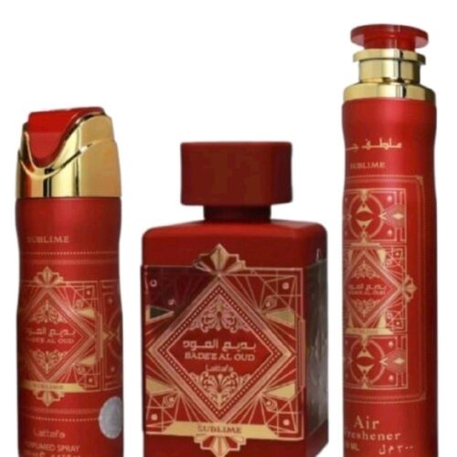 Set Bade'e Al Oud Sublime Lattafa Unisex 3 Piezas