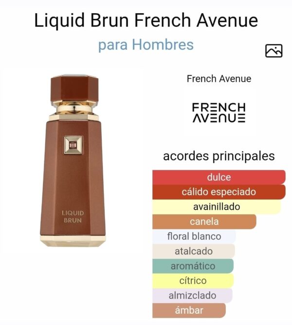 Liquid Brun Fragancia Unisex con Especias Cálidas Dulzura Cremosa y Base Terrosa Sofisticada Aroma Inolvidable y Elegante