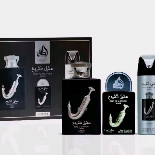 Ishq Al Shuyukh Silver set