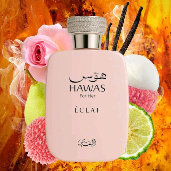Hawas For Her Éclat Rasasi para Mujeres Perfume Exclusivo y Único para Mujeres