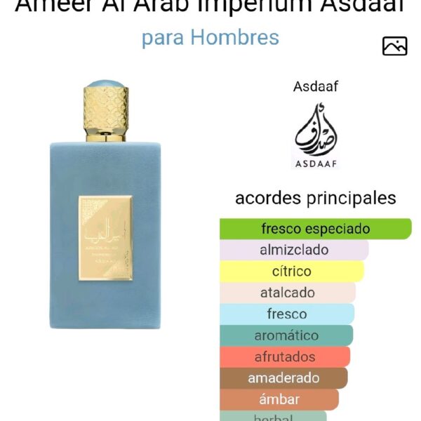 Ameer Al Arab Imperium Asdaaf para Hombres