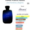 Hawas Atlantis Rasasi para Hombres y Mujeres - Perfume Versátil y Universal para Diversas Ocasiones