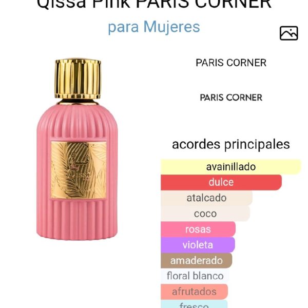 Qissa Pink PARIS CORNER para Mujeres