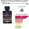 set Bade'e Al Oud Amethyst Lattafa Perfumes para Hombres y Mujeres
