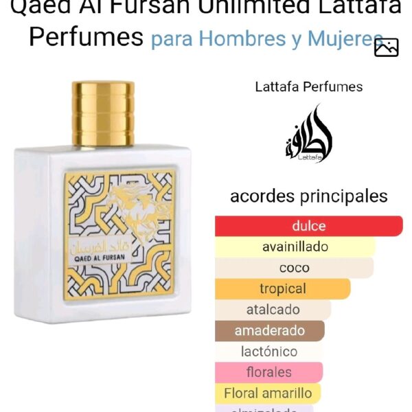 Qaed Al Fursan Unlimited Lattafa Perfumes para Hombres y Mujeres