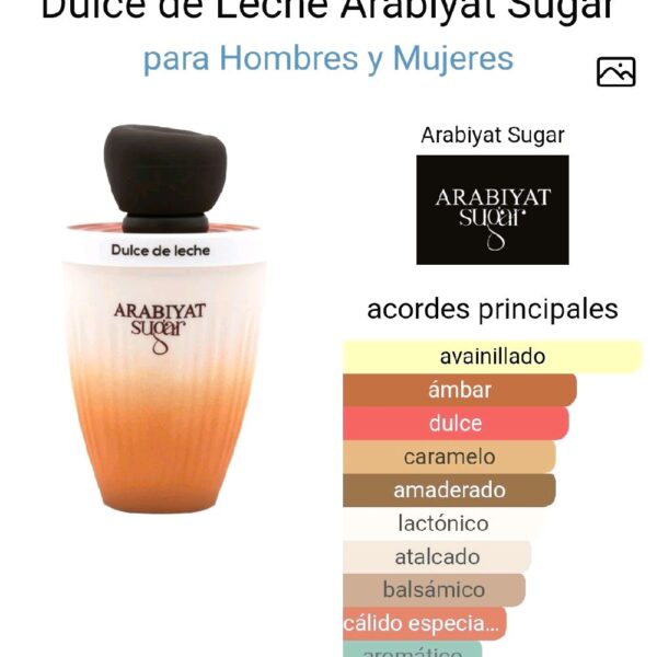 Dulce de Leche perfume de Arabiyat Sugar para Hombres y Mujeres