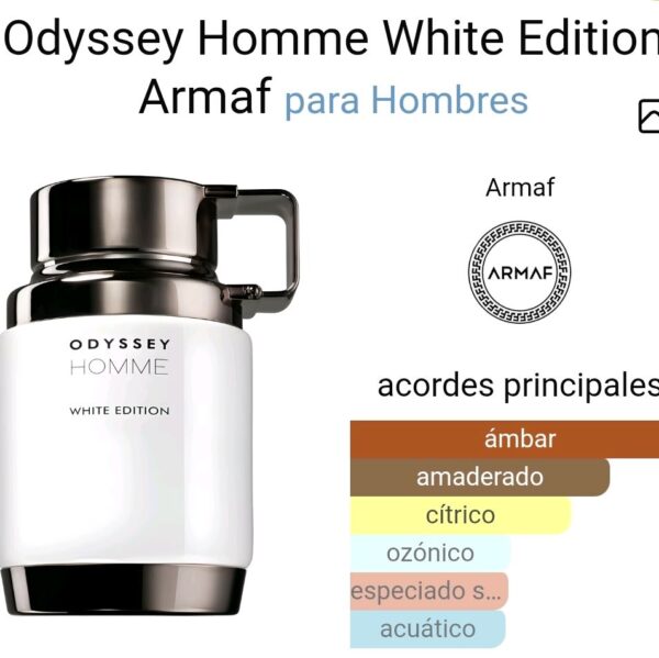 Odyssey Homme White 100 ml Edition Armaf para Hombres