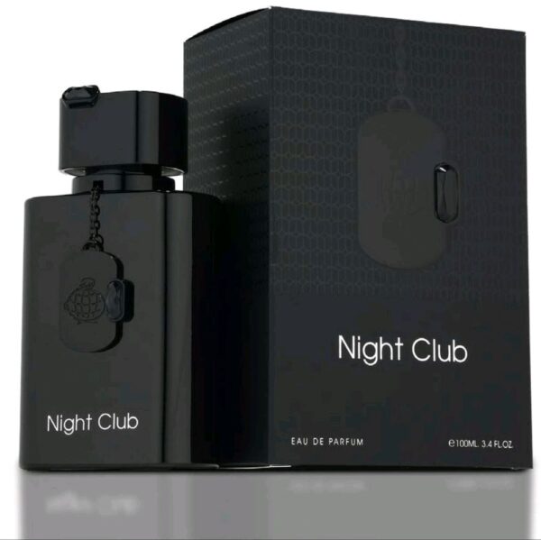 Night Club Fragrance World Eau de Parfum 100ml para Noches de Club con Notas de Limón y Pino