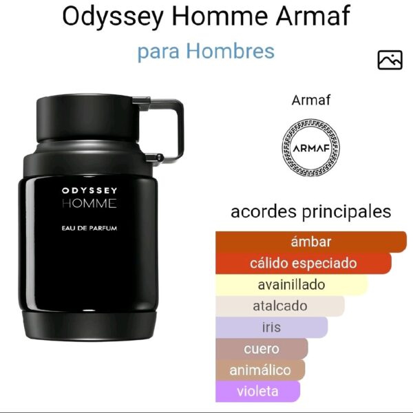 "Odyssey Homme ""60 ml"" Armaf para Hombres"