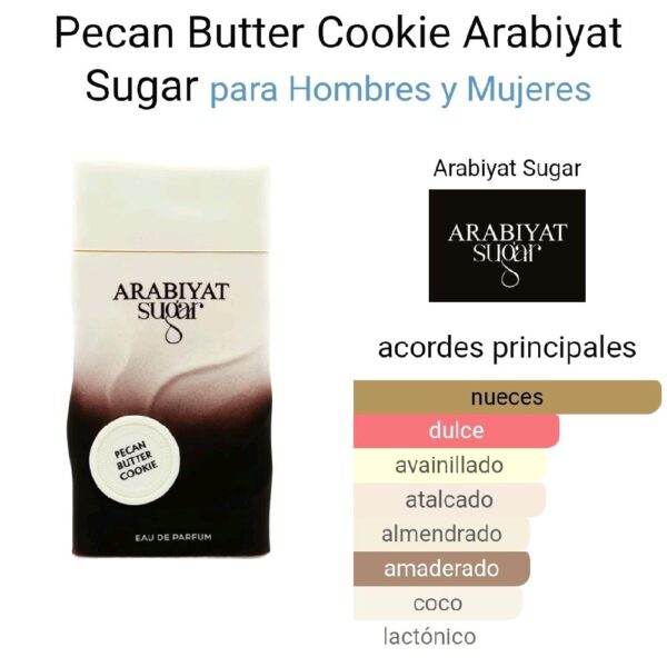 Pecan Butter Cookie perfume de Arabiyat Sugar para Hombres y Mujeres