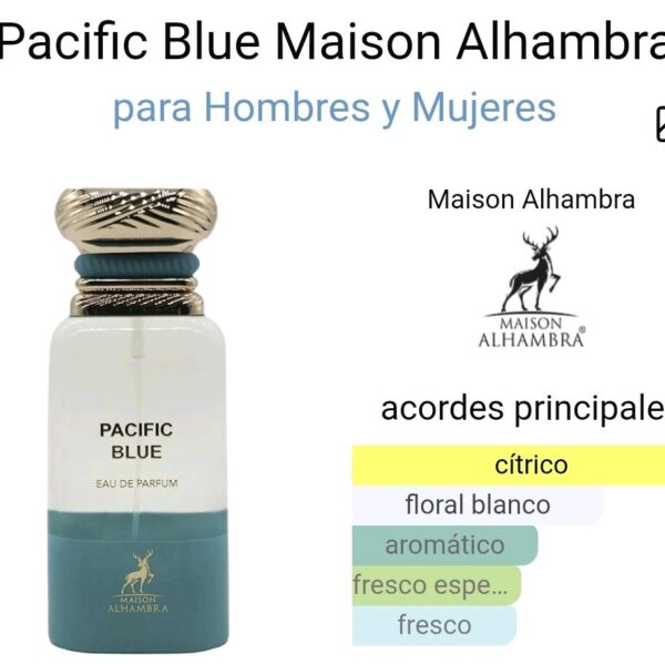 Pacific Blue Maison Alhambra para Hombres y Mujeres