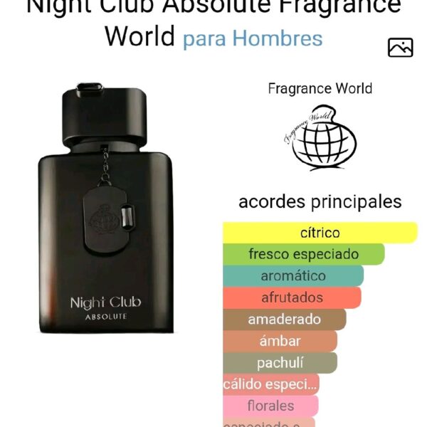 Night Club Absolute Fragrance World para Hombres